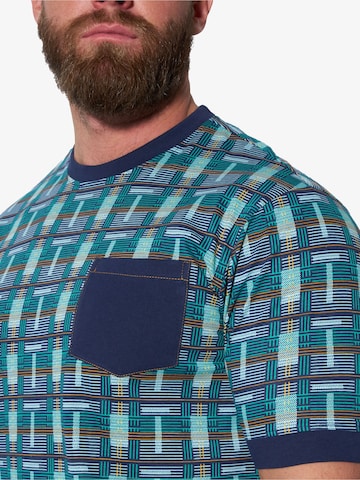 Jan Vanderstorm Short Pajamas 'Lanfur' in Blue