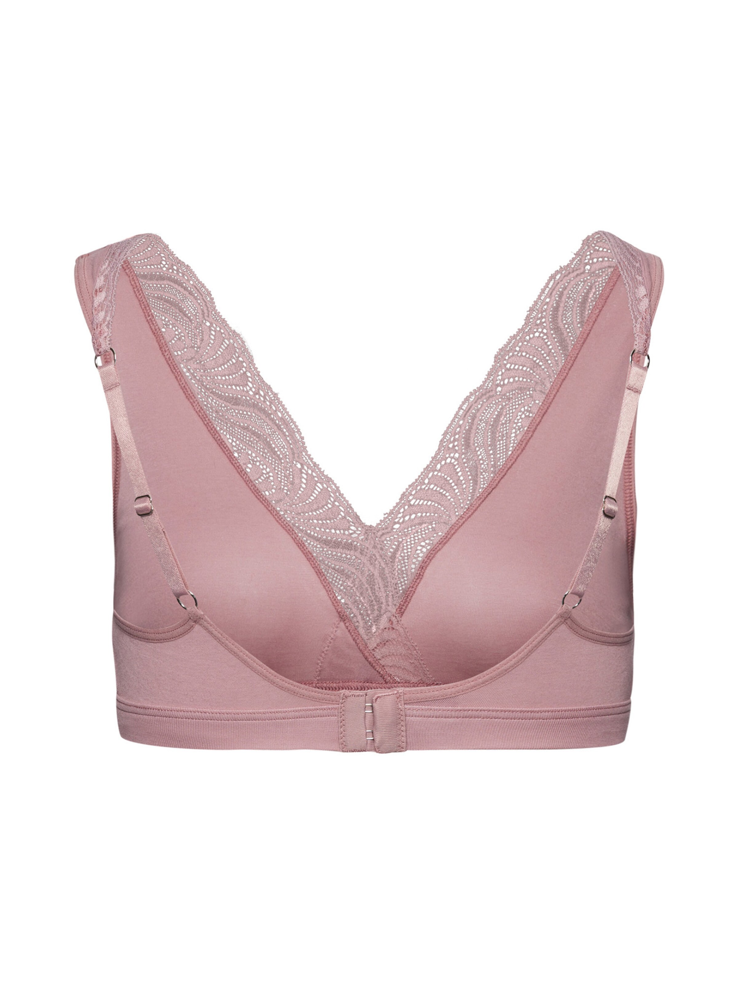 Hanro Triangle Bra in Pink
