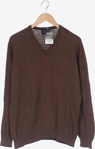 Armani Jeans Sweater & Cardigan in XL in Brown: front