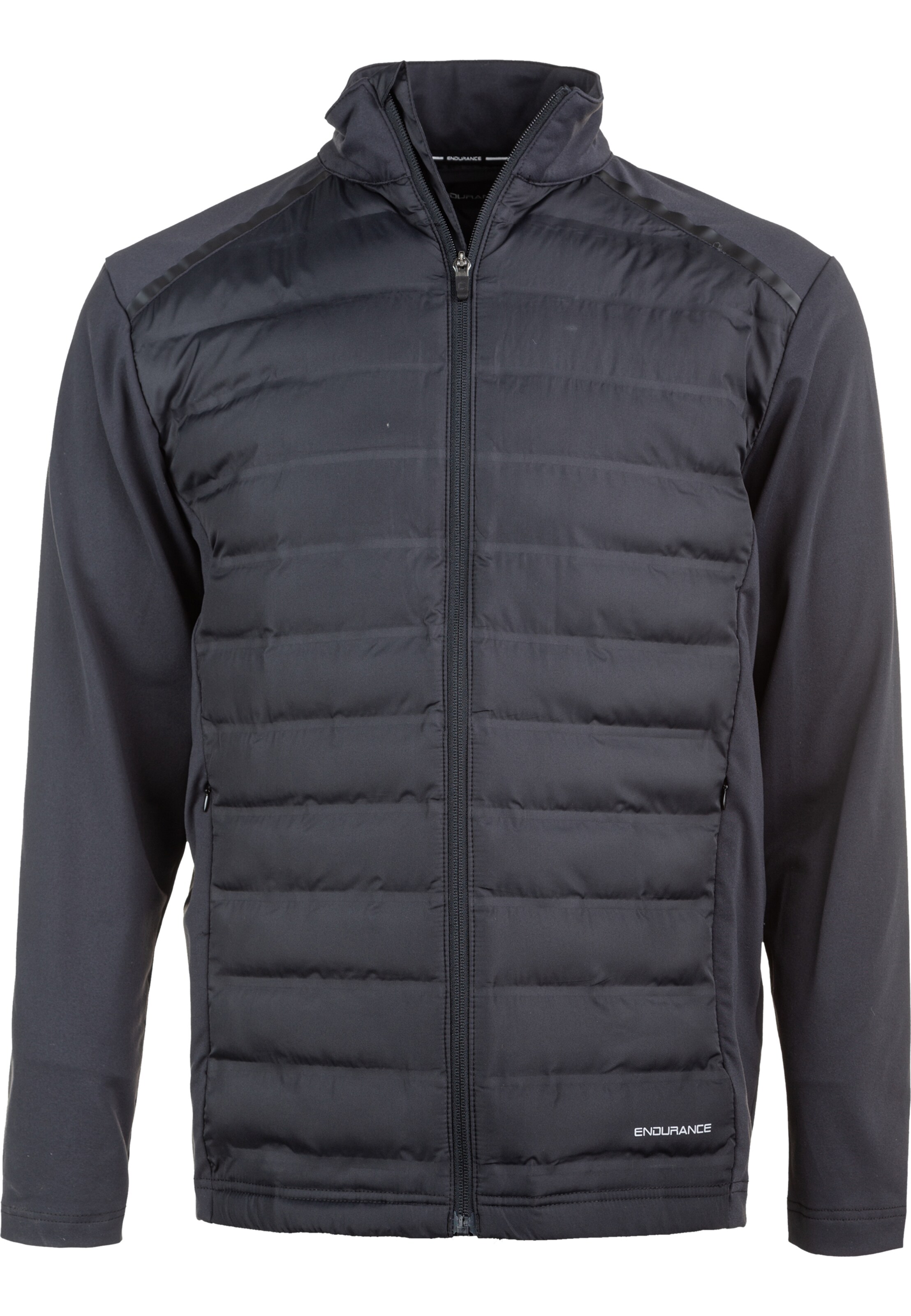 ENDURANCE Laufjacke 'Midan' in Grau: Vorderseite