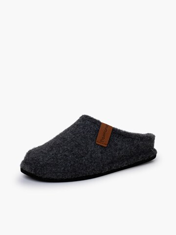 Pisamonas - Zapatillas de casa en gris: frente