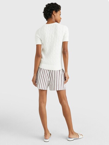 Pull-over TOMMY HILFIGER en blanc
