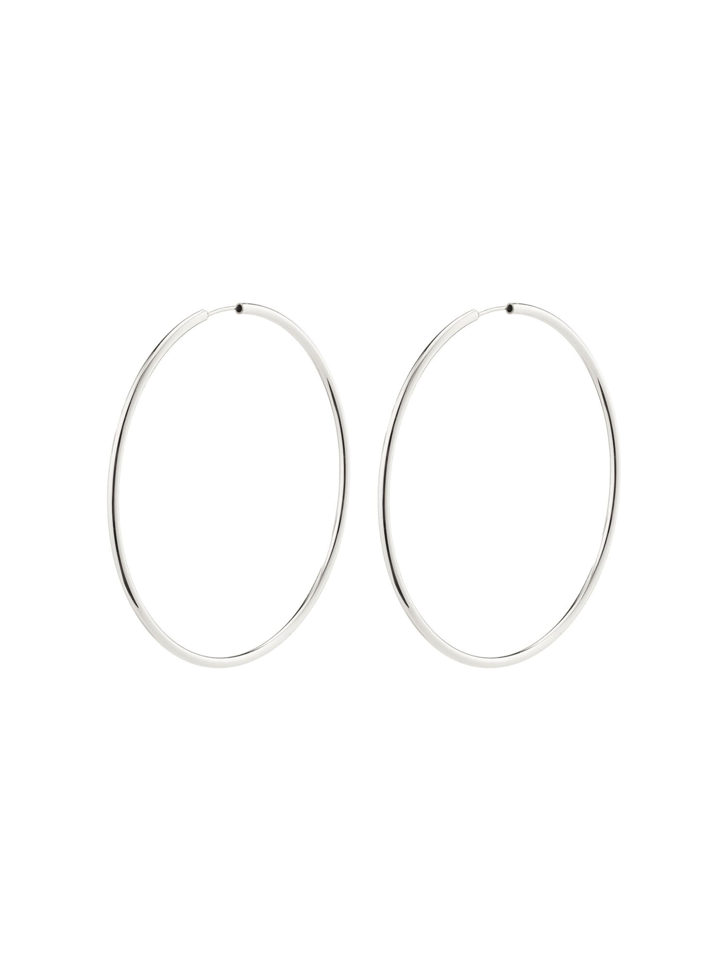 Pilgrim Fülbevalók 'April' - ezüst: elől