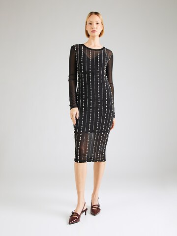 Versace Jeans Couture Kleid in Schwarz: Vorderseite