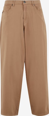 Urban Classics Baggy Pants in Brown: front
