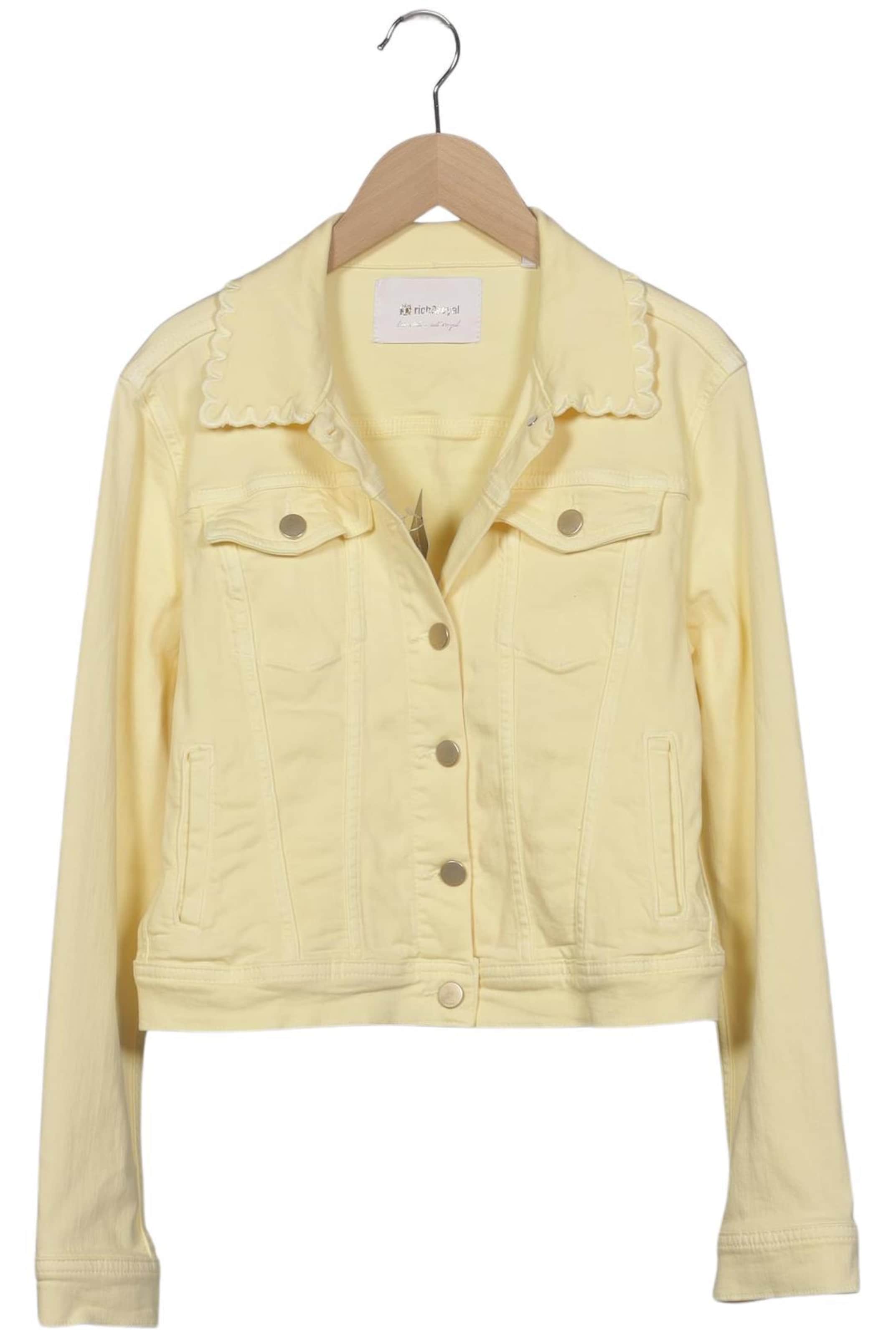 Rich & Royal Jacke S in Gelb: Vorderseite