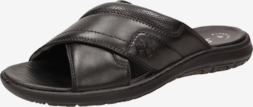 SIOUX Mules 'Lutalo-700 ' in Black: front
