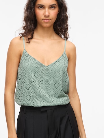 VILA Top 'VINusa' in Grün