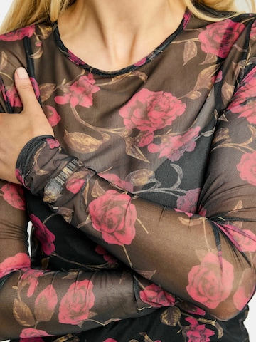 Haut ' MESH ' Liberte Essentiel en noir