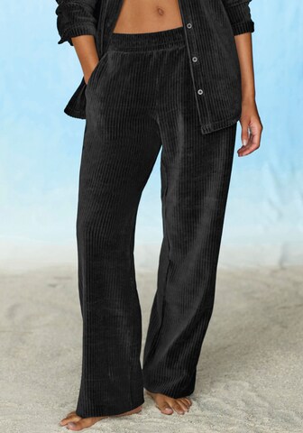 BUFFALO Wide Leg Hose in Schwarz: Vorderseite