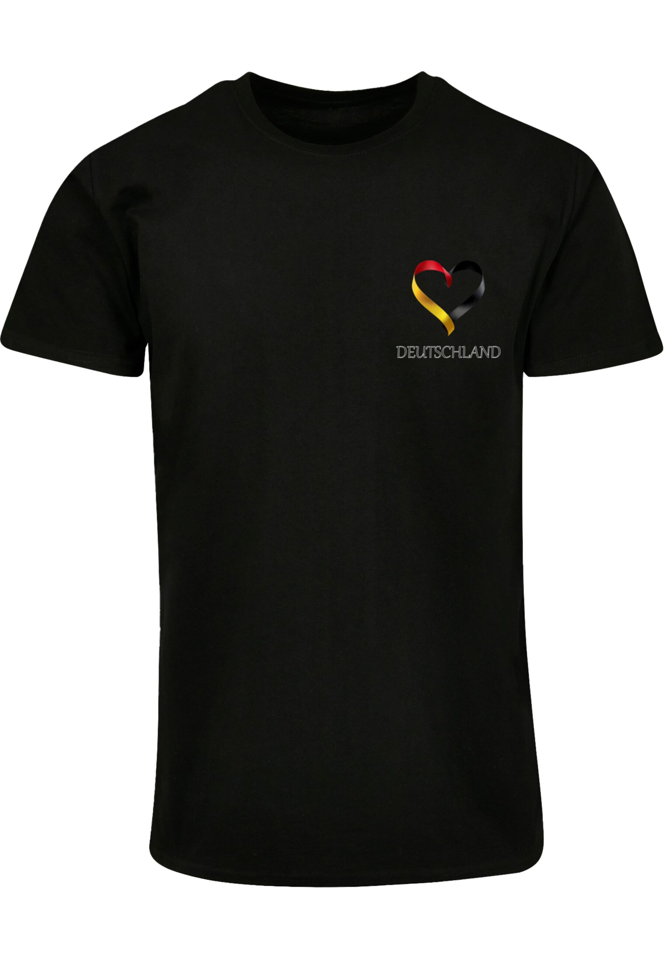 T-Shirt 'Football - Germany' Merchcode en noir : devant