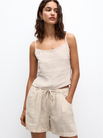 Haut Pull&Bear en beige