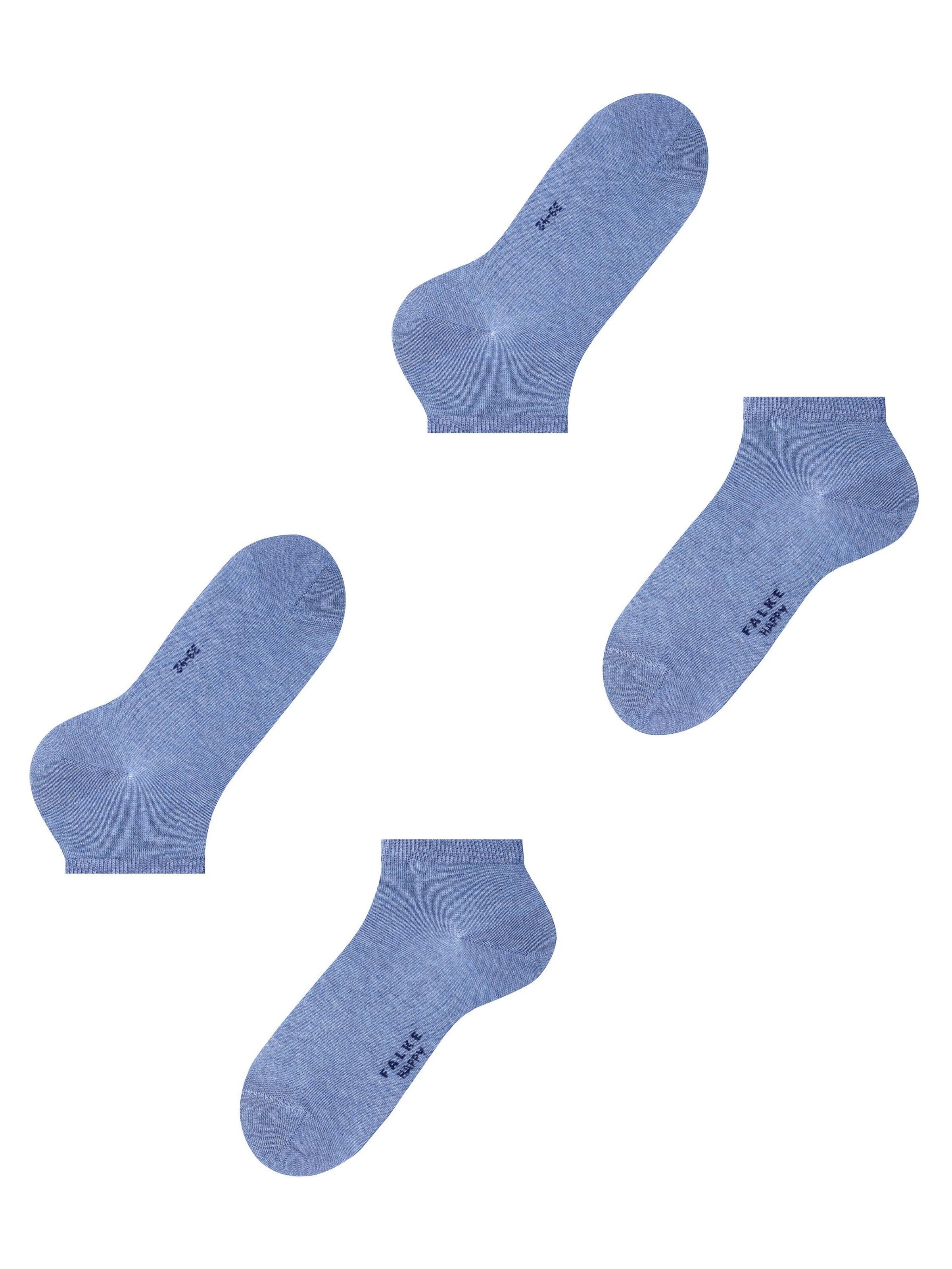 FALKE Socks 'Happy 2-Pack' in Blue