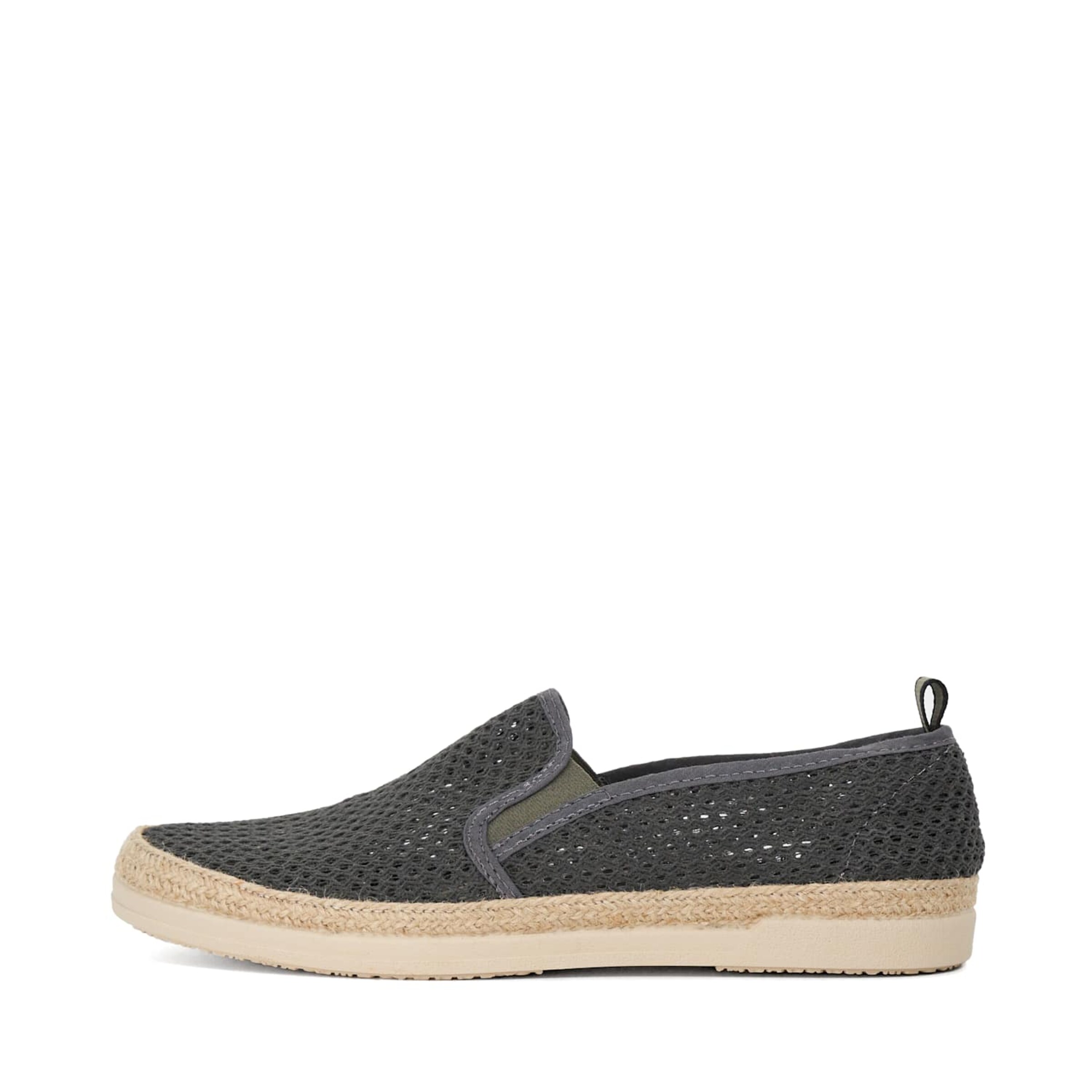Dune LONDON Espadrilles 'Fisherr' in Grijs