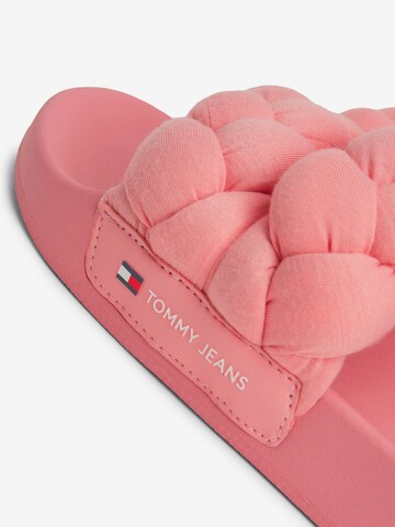 Tommy Jeans Pantolette in Pink