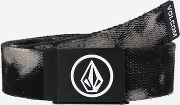 Ceinture 'ASPHALT BEACH' Volcom en noir : devant