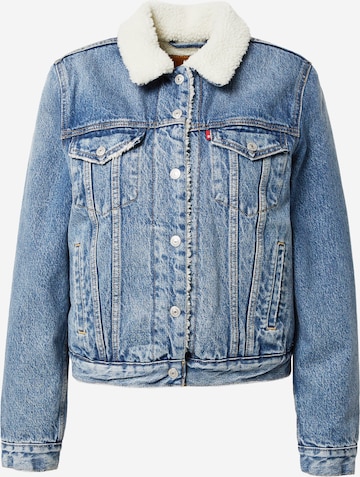 LEVI'S ® Between-season jacket 'Original Sherpa Trucker' in Blue: front