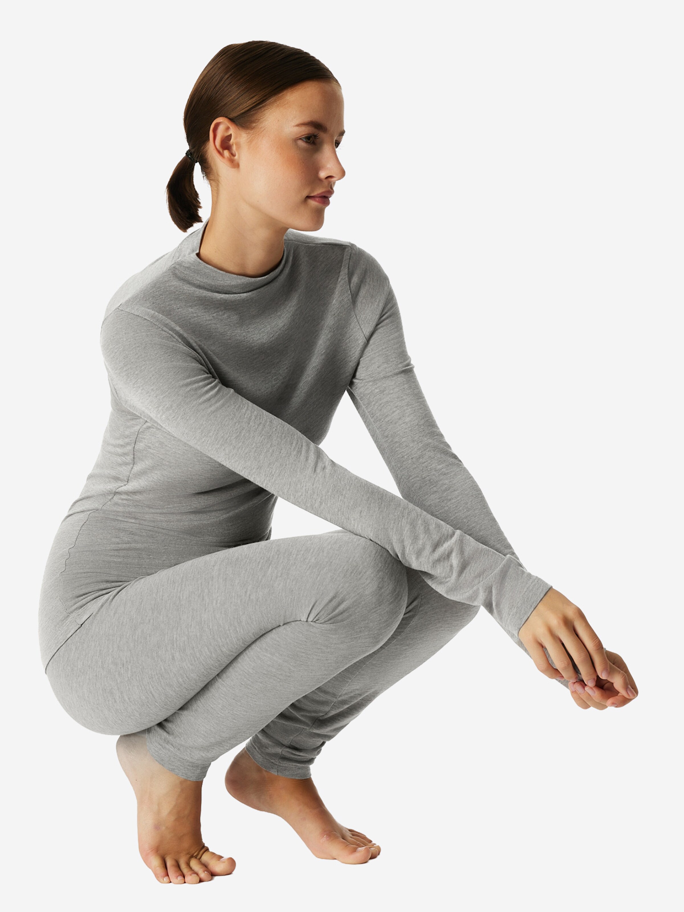 Maillot de corps ' Premium Warming ' SCHIESSER en gris