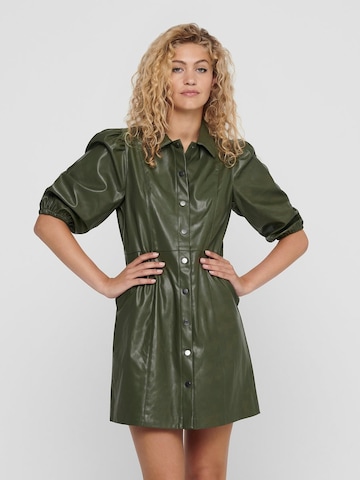 Robe-chemise 'RILLA' ONLY en vert : devant