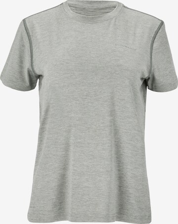 ENDURANCE Funkcionalna majica 'Maje' | siva barva: sprednja stran