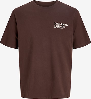 JACK & JONES - Camisa 'JORSUMMER' em castanho: frente