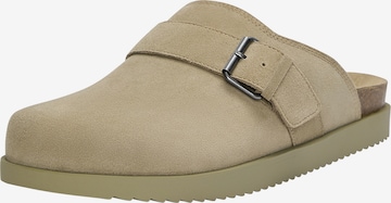 Pull&Bear Träskor i beige: framsida