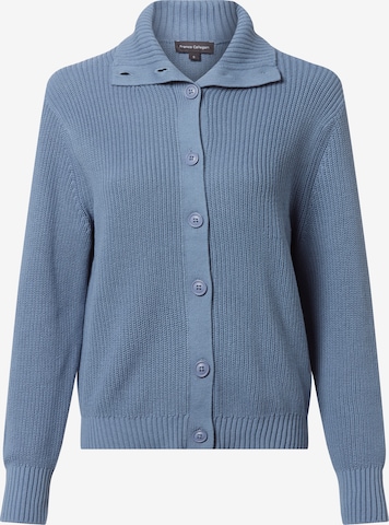Cardigan Franco Callegari en bleu : devant