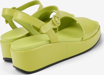 CAMPER Strap Sandals ' Misia ' in Green