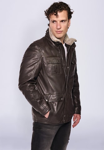 MUSTANG Between-Season Jacket in Brown: front