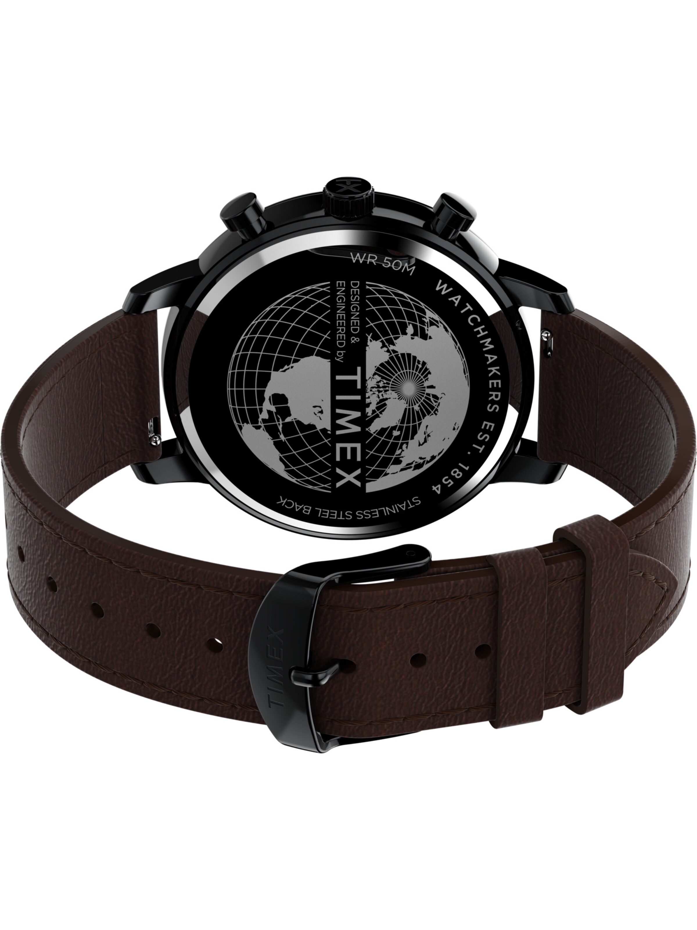 TIMEX Analogt ur 'Chicago' i sort