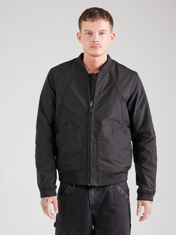 G-STAR - Chaqueta de entretiempo en negro: frente