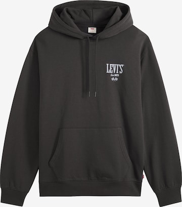LEVI'S ® Regular Fit Sweatshirt in Schwarz: Vorderseite