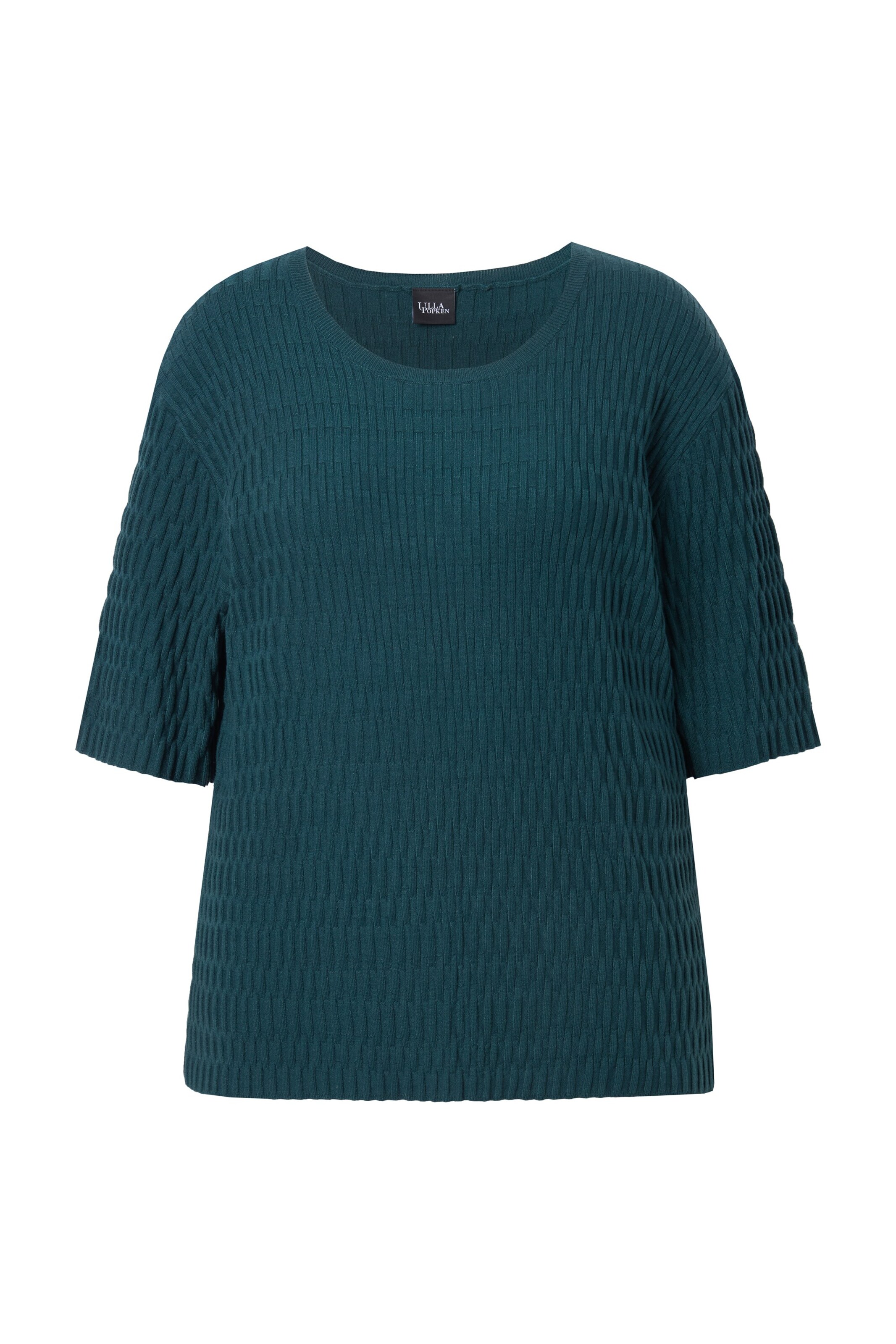 Ulla Popken Trui in Groen: voorkant