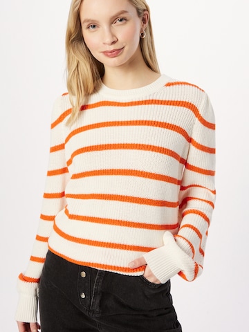 b.young Sweater 'MILJA' in Orange