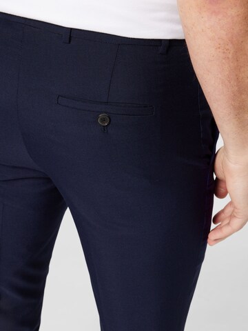 IRO Slimfit Spodnie w kant w kolorze niebieski