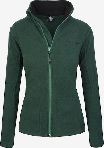 Rock Creek Fleecejacke in Grün: Vorderseite