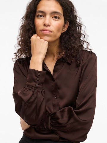 VILA Blouse 'VIEnna Ravenna' in Brown