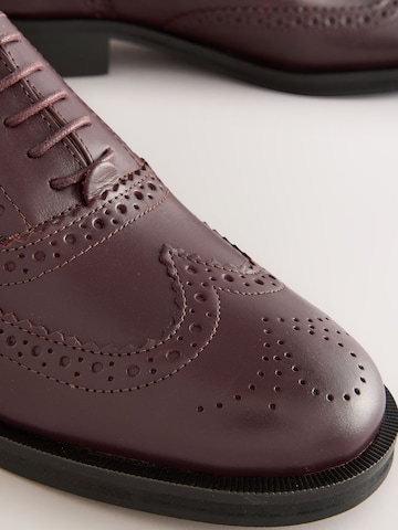 Next Šněrovací boty 'Forever Comfort®' – červená