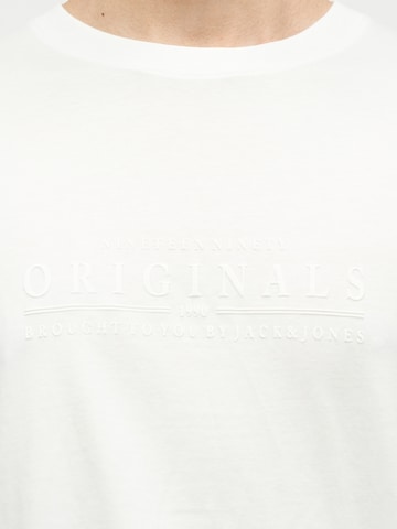 Maglietta 'JORCATSKILLS' di JACK & JONES in bianco