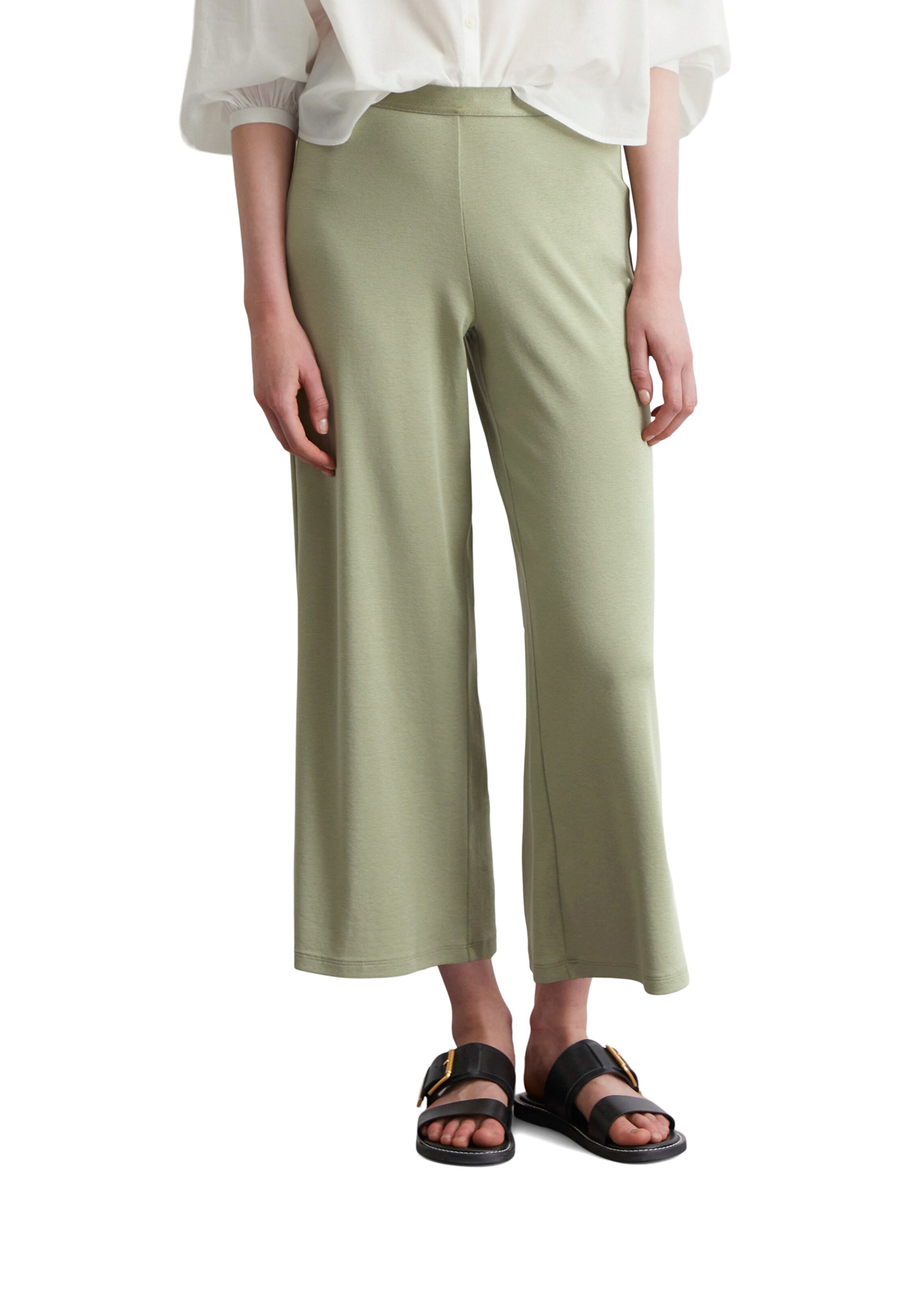 Marc O'Polo Regular Broek in Groen: voorkant