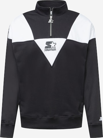 Starter Black Label Sweatshirt in Schwarz: predná strana