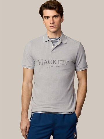 Maglietta 'HERITAGE' di Hackett London in grigio: frontale