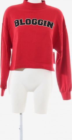 UNBEKANNT Sweatshirt S in Rot: predná strana