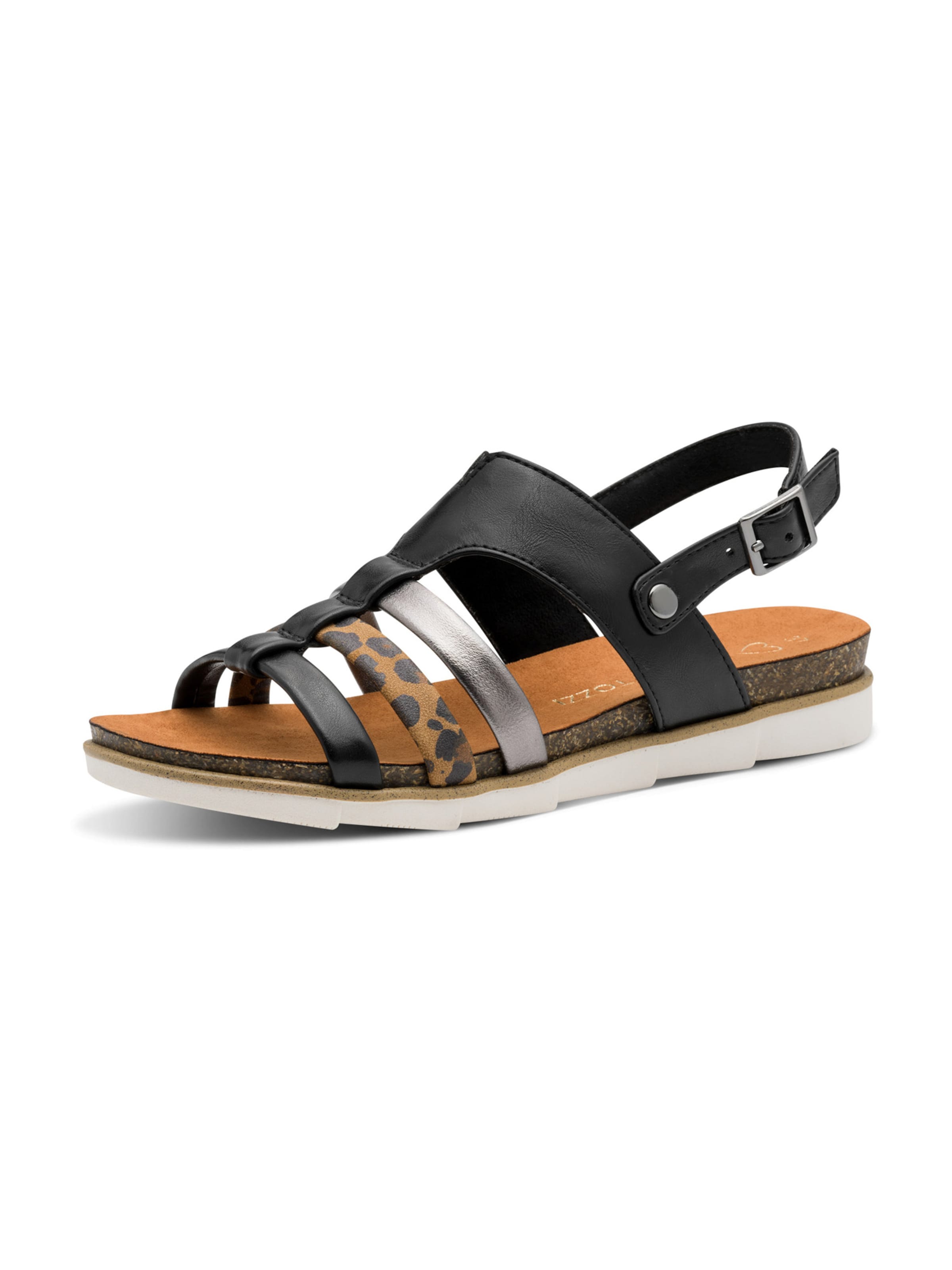 MARCO TOZZI Sandaalit värissä musta: etupuoli