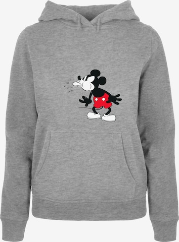 Felpa 'Mickey Mouse' di ABSOLUTE CULT in grigio: frontale