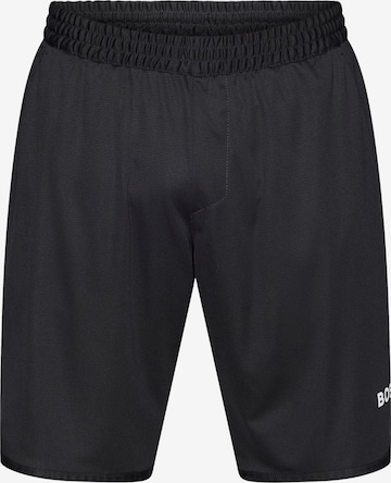 BOSSregular Sportske hlače 'Spin' - crna boja: prednji dio