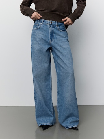 Sofie Schnoor Wide leg Jeans i blå: framsida