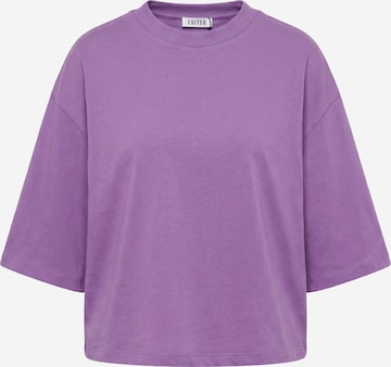 EDITED Shirt 'Enzo' in Lila: voorkant
