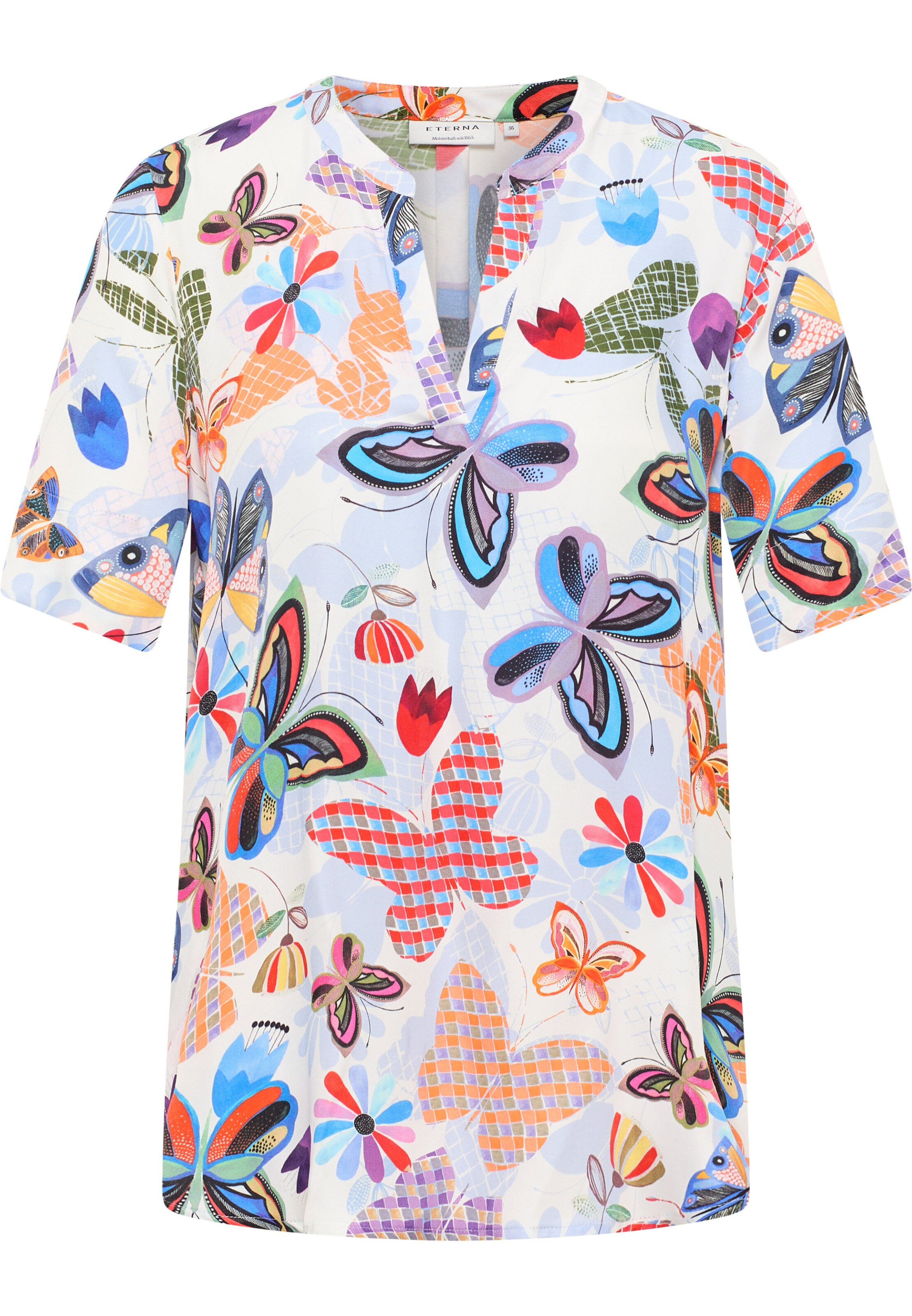 ETERNA Blouse in Mixed colours: front