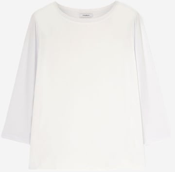 T-shirt MOTIVI en blanc : devant